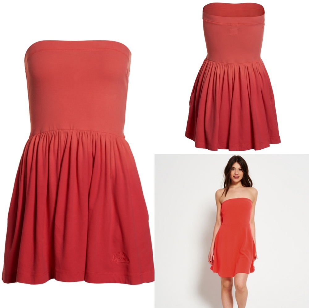 superdry skater dress Riley Textured Skater Dress
